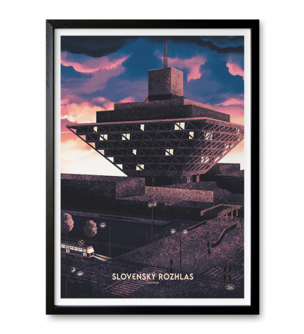 Poster Slovenský rozhlas - XL Obrázek pro Poster Slovenský rozhlas - XL