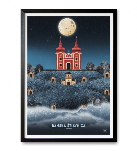 Poster Banská Štiavnica Obrázek pro Poster Banská Štiavnica