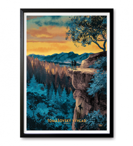 Poster Tomášovský výhľad Obrázek pro Poster Tomášovský výhľad