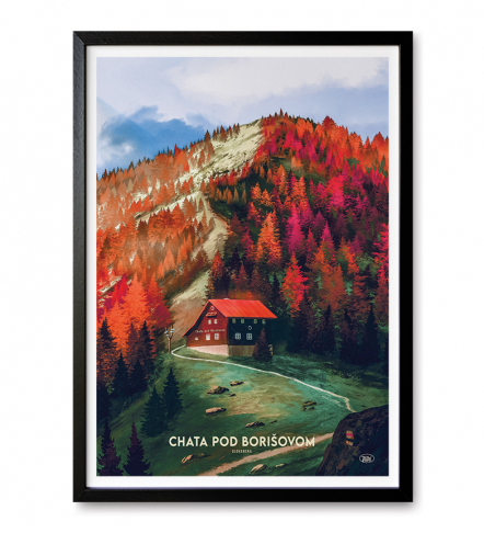 Poster Chata pod Borišovom Obrázek pro Poster Chata pod Borišovom