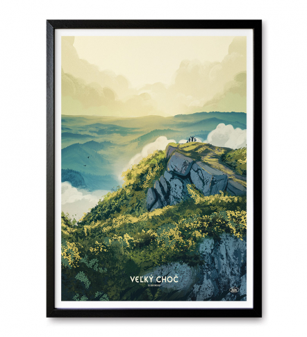 Poster Veľký Choč Obrázek pro Poster Veľký Choč